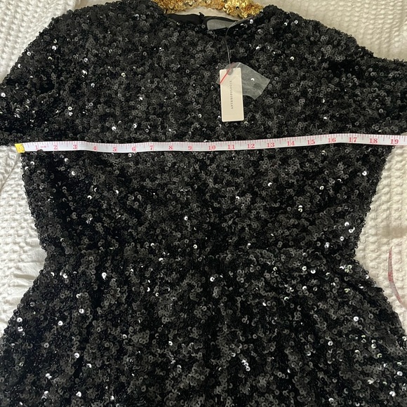 NWT Sunday in Brooklyn Balloon-Sleeve Mini Dress - Picture 10 of 11